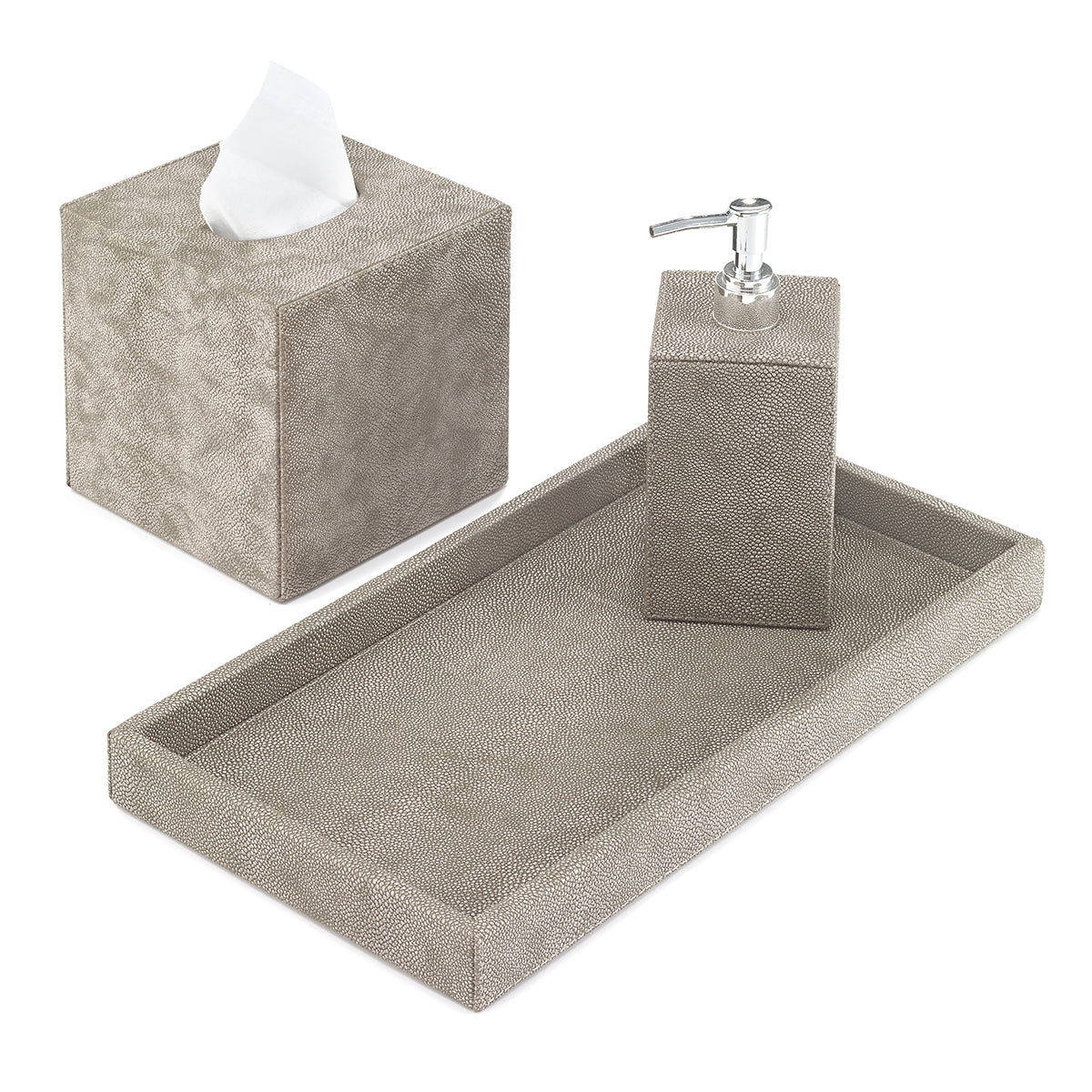 Bodrum Stingray Vinyl Bathroom Accessories