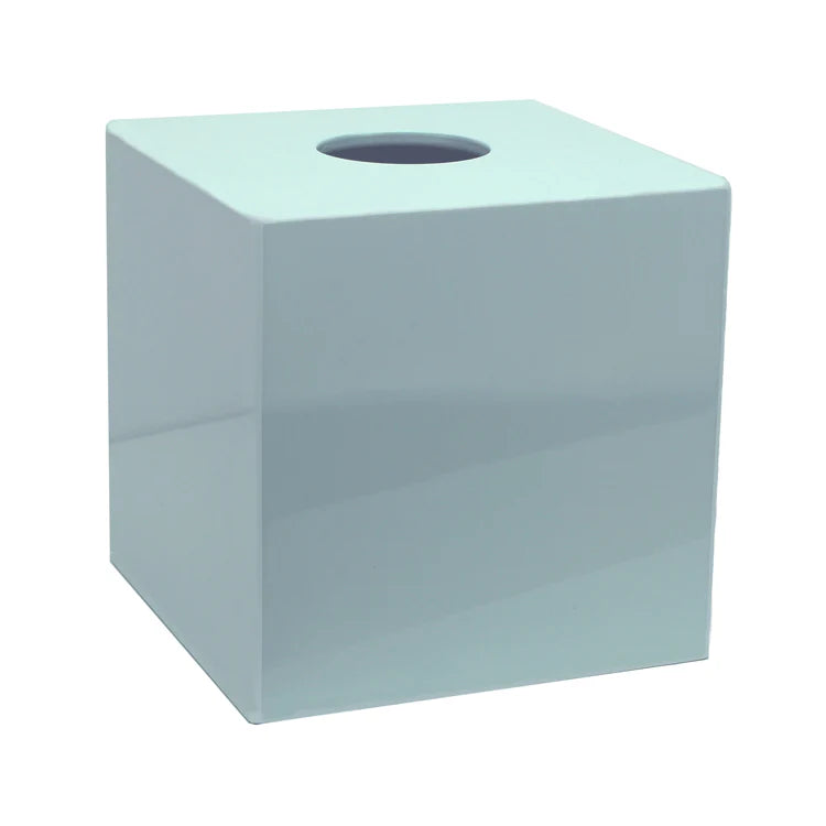 Addison Ross Lacquer Tissue Box Cover (Powder Blue)