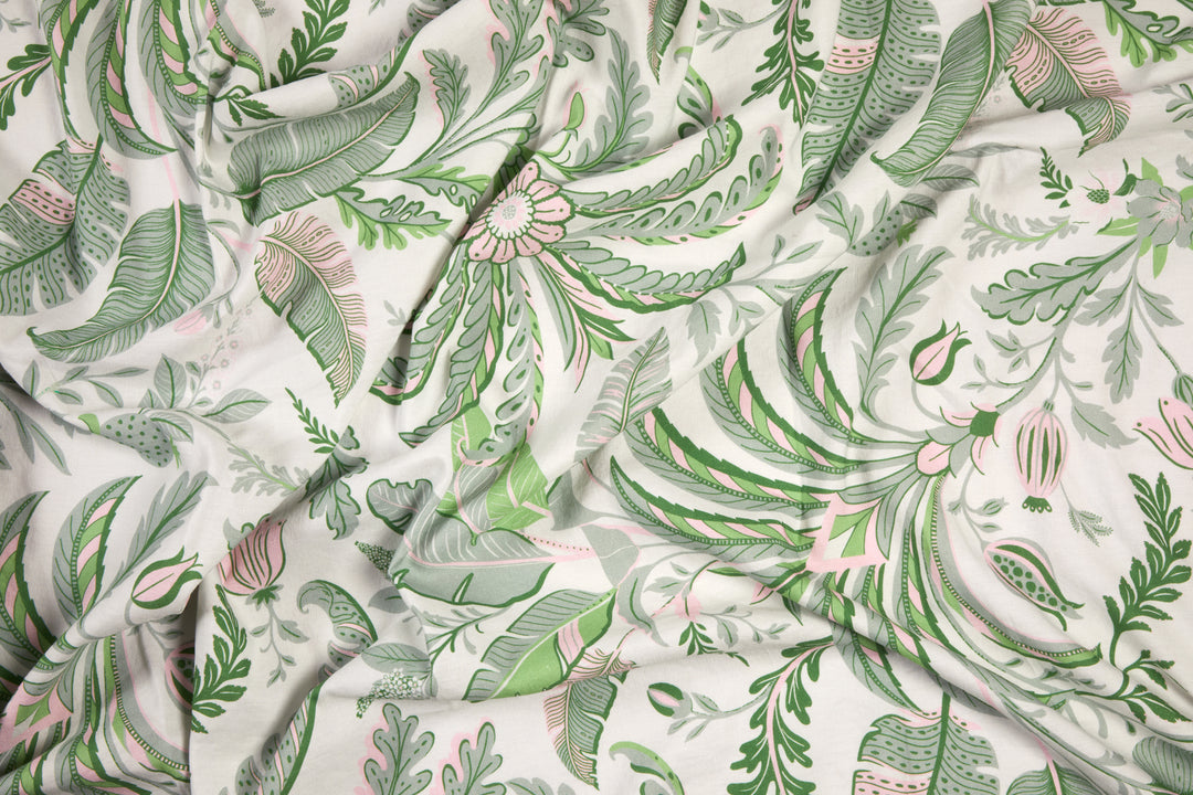 Addison Ross Palm Beach Green Tablecloth