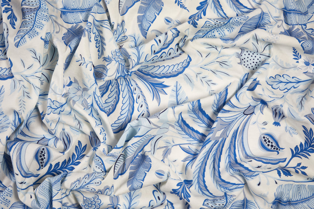 Addison Ross Palm Beach Blue Tablecloth