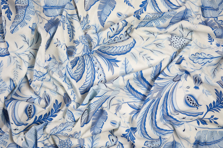 Addison Ross Palm Beach Blue Tablecloth