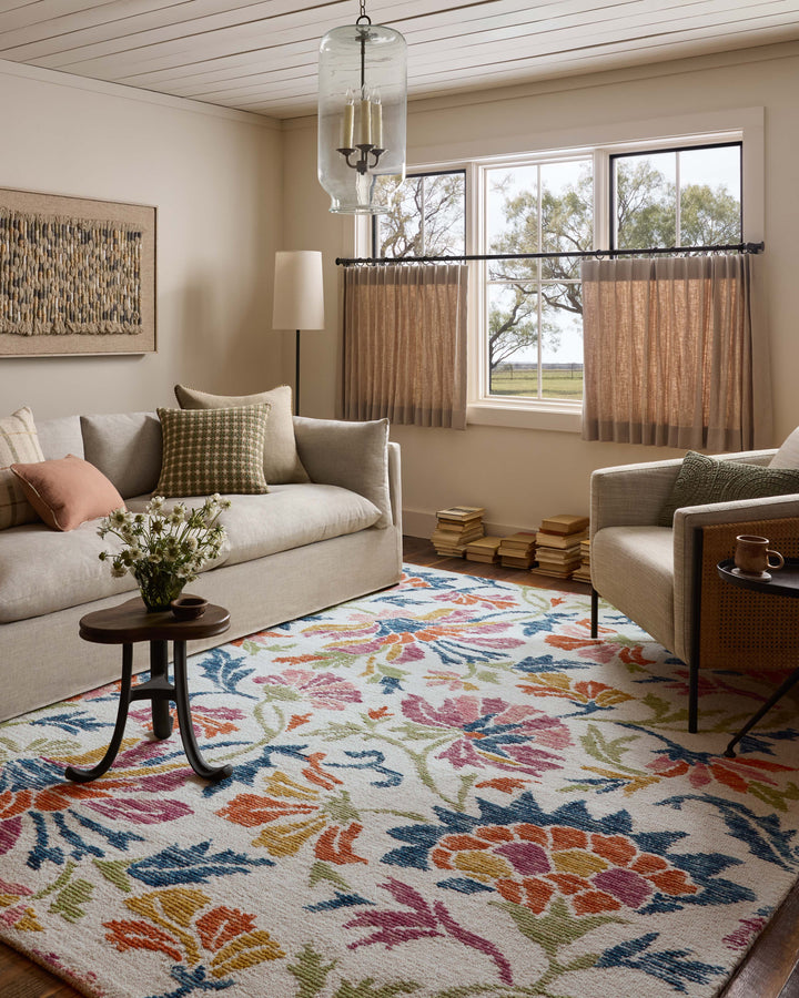 Loloi Tilly Ivory / Multi Area Rug (TIL-02)