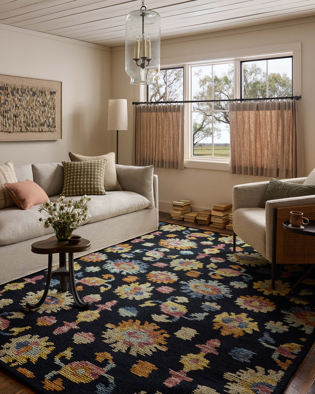 Loloi Tilly Midnight / Multi Area Rug (TIL-04)