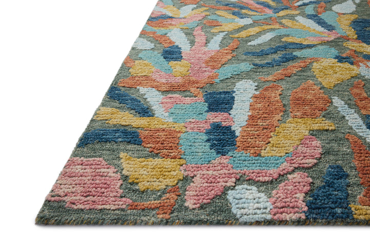 Loloi Tilly Green / Multi Area Rug (TIL-05)