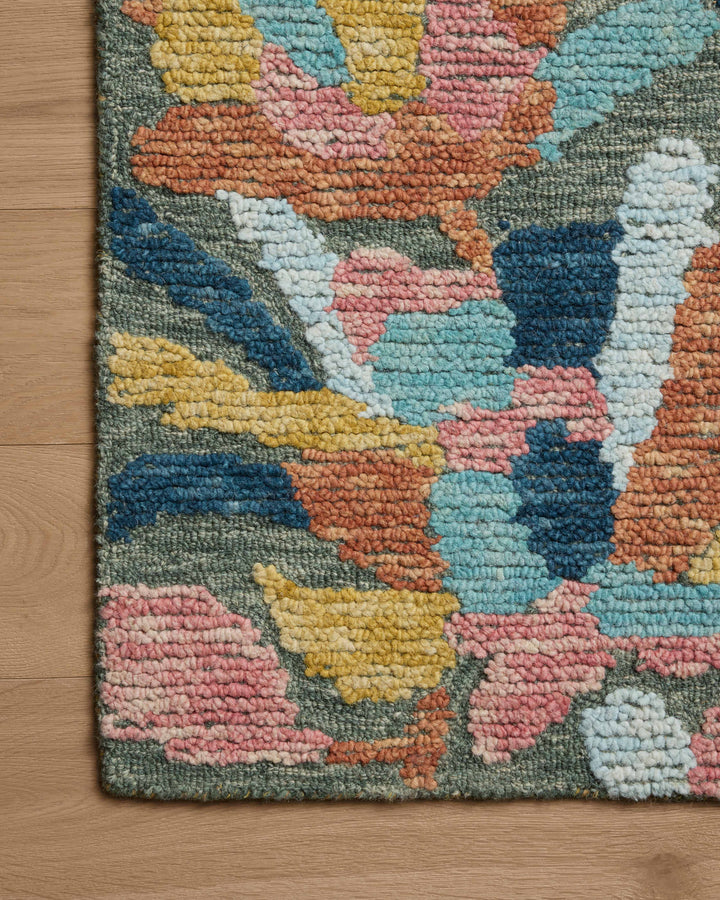 Loloi Tilly Green / Multi Area Rug (TIL-05)