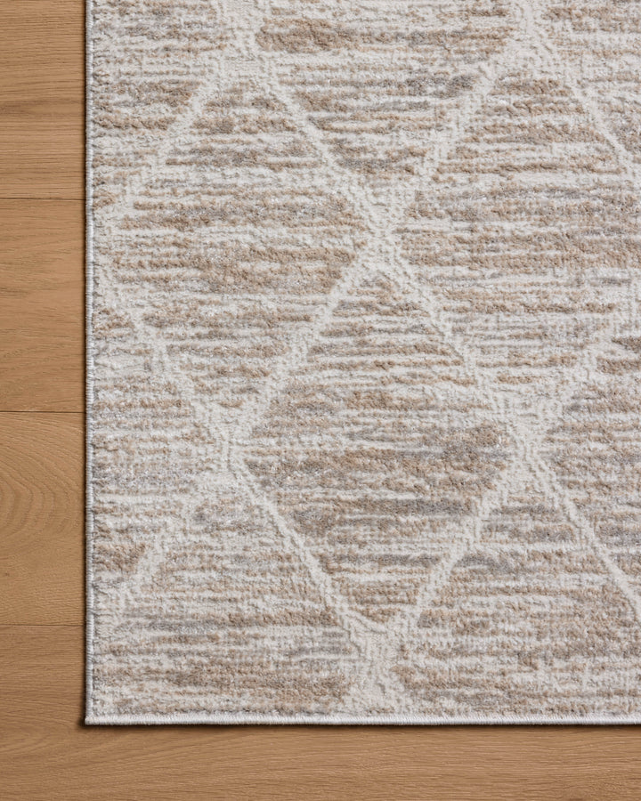 Loloi Townes Pebble / Beige Area Rug (TOW-01)