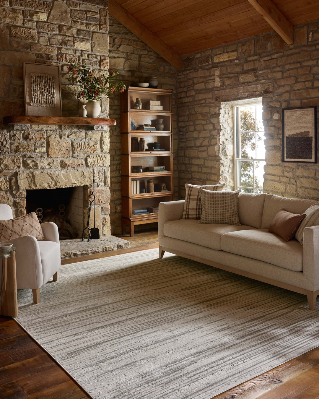 Loloi Townes Beige / Grey Area Rug (TOW-05)