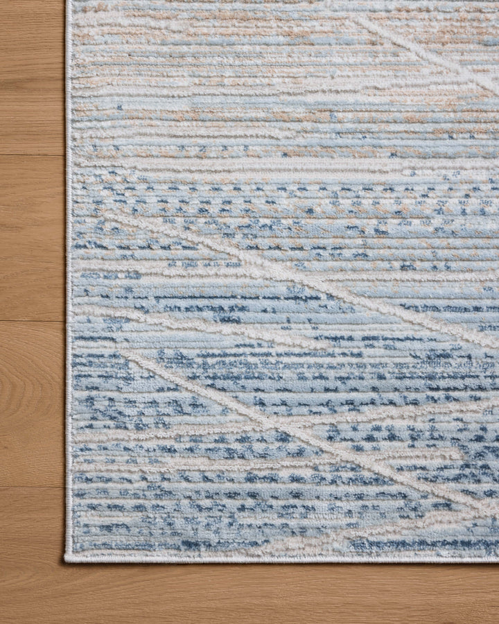 Loloi Townes Natural / Sky Area Rug (TOW-07)