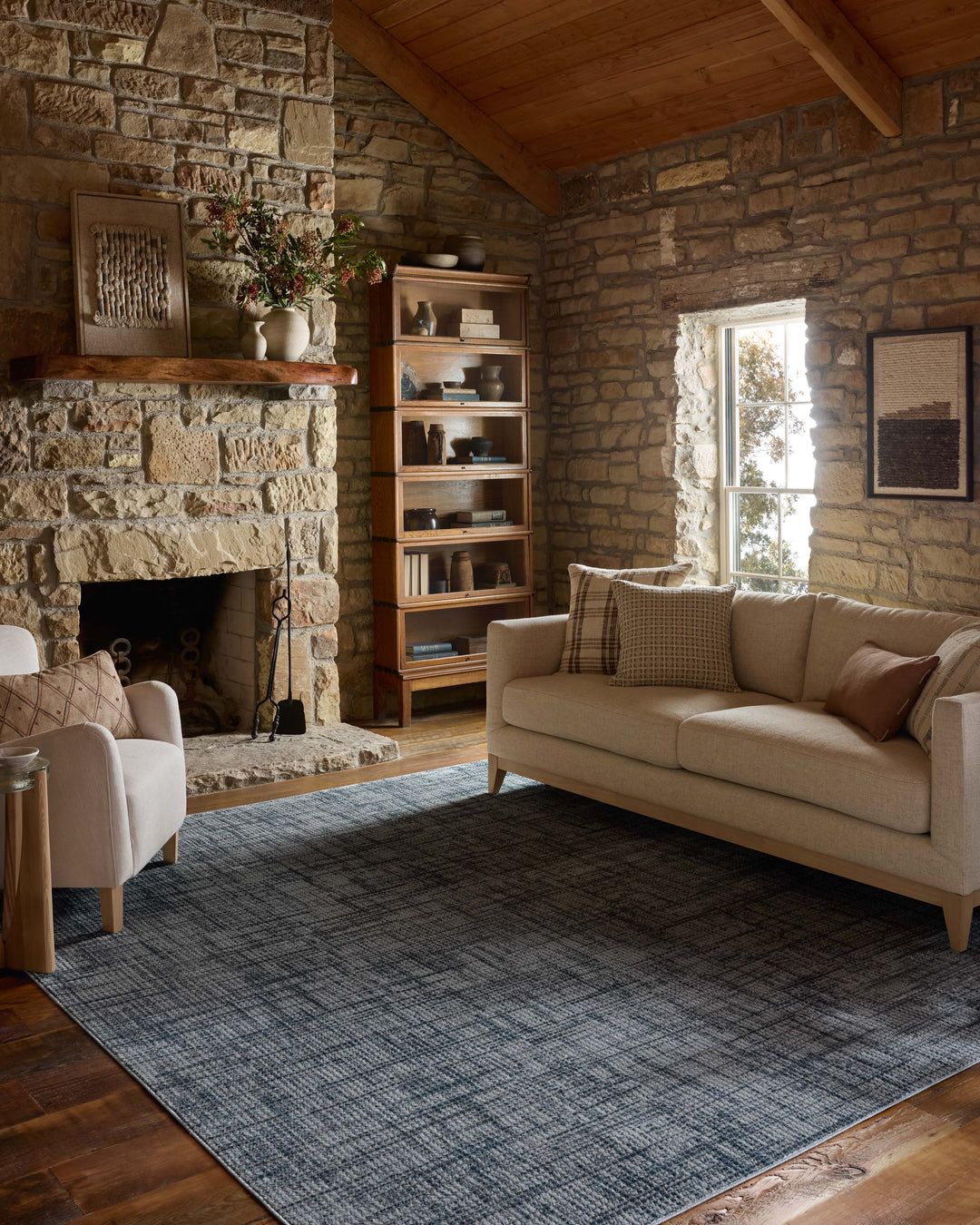 Loloi Townes Grey / Denim Area Rug (TOW-08)