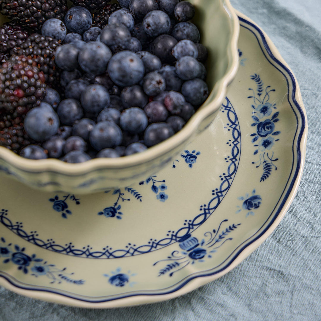 Costa Nova Vila Fine Stoneware Dinnerware (Olive-Blue)