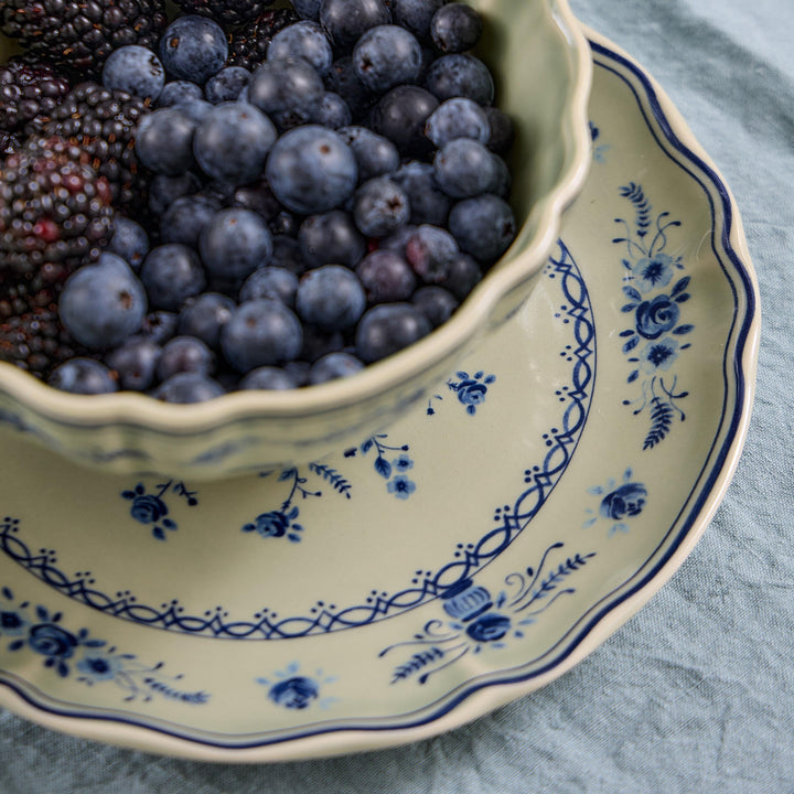 Costa Nova Vila Fine Stoneware Dinnerware (Olive-Blue)