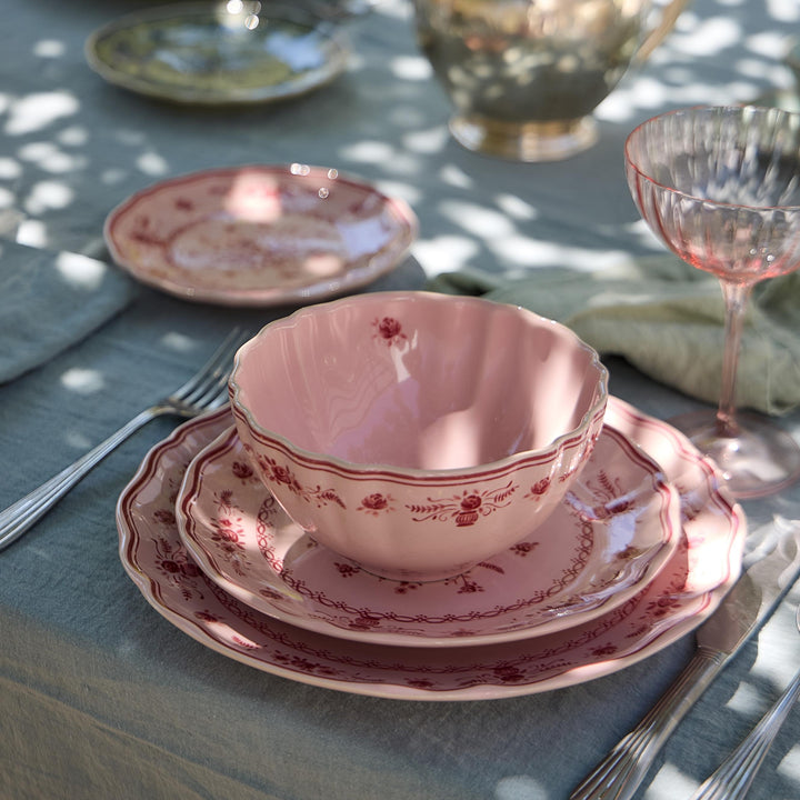 Costa Nova Vila Fine Stoneware Dinnerware (Pink-Red)