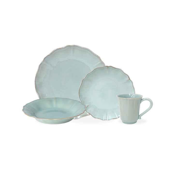 Costa Nova Alentejo Fine Stoneware Dinnerware (Turquoise)