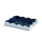 Addison Ross Lacquer Two-Tone Scallop Tray (Pale Denim & Navy) 11