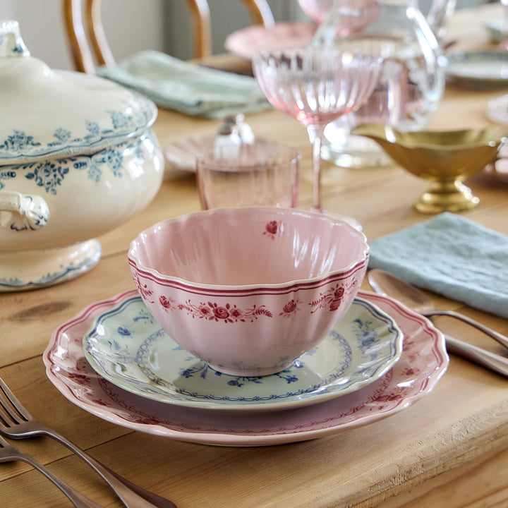 Costa Nova Vila Fine Stoneware Dinnerware (Pink-Red)