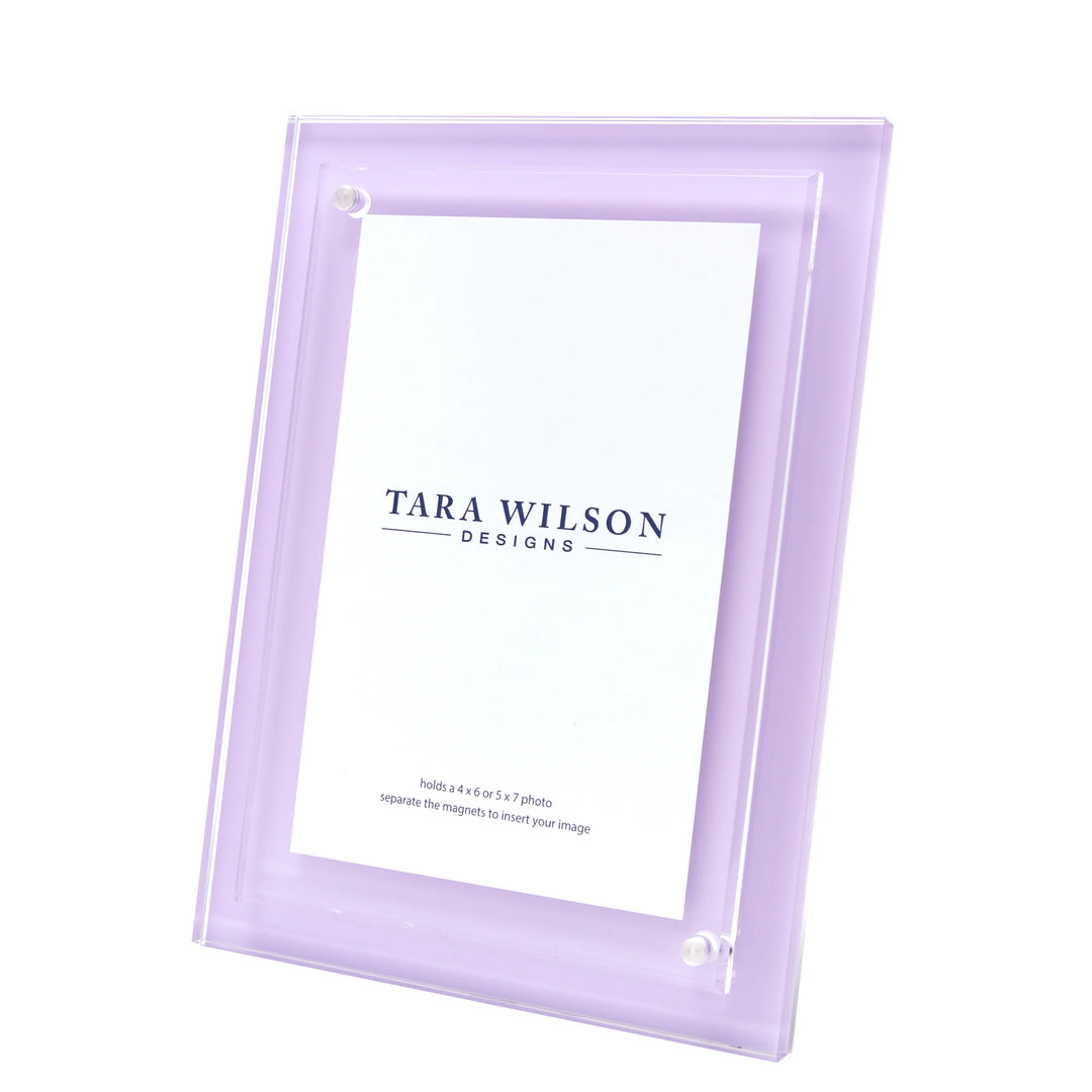 Tara Wilson Acrylic Picture Frame (Lavender)