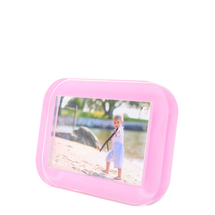 Tara Wilson Designs Pop Acrylic Picture Frame (Pastel Pink)