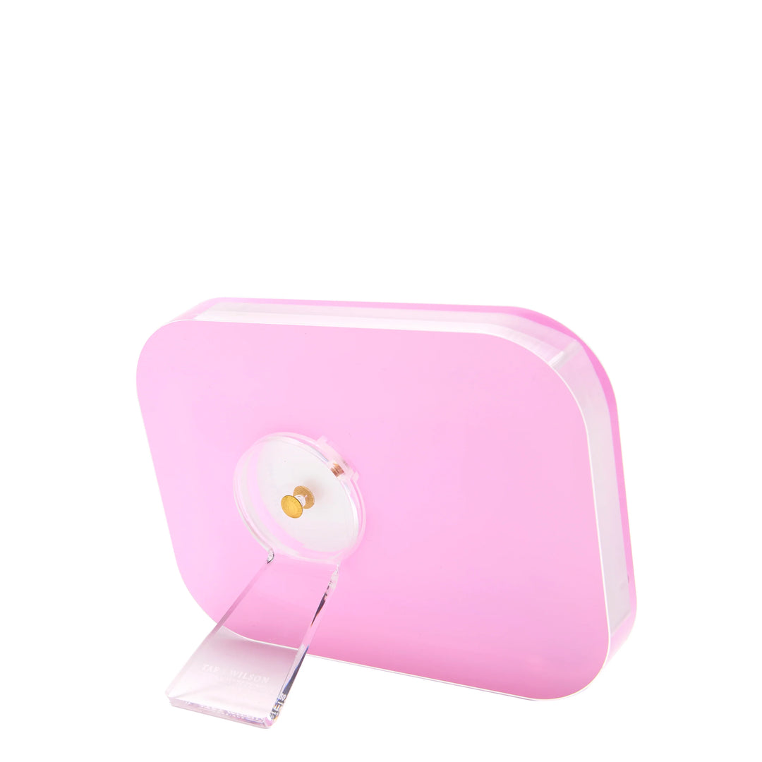 Tara Wilson Designs Pop Acrylic Picture Frame (Pastel Pink)