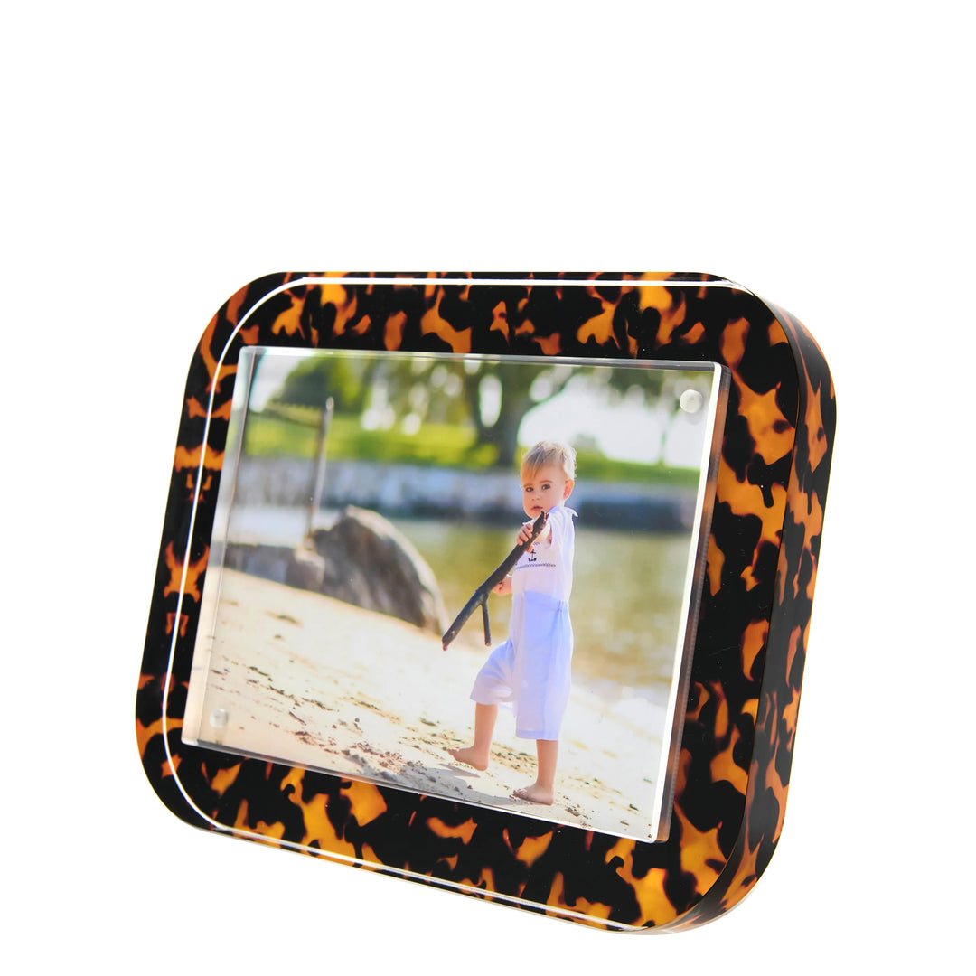 Tara Wilson Designs Pop Acrylic Picture Frame (Tortoise)