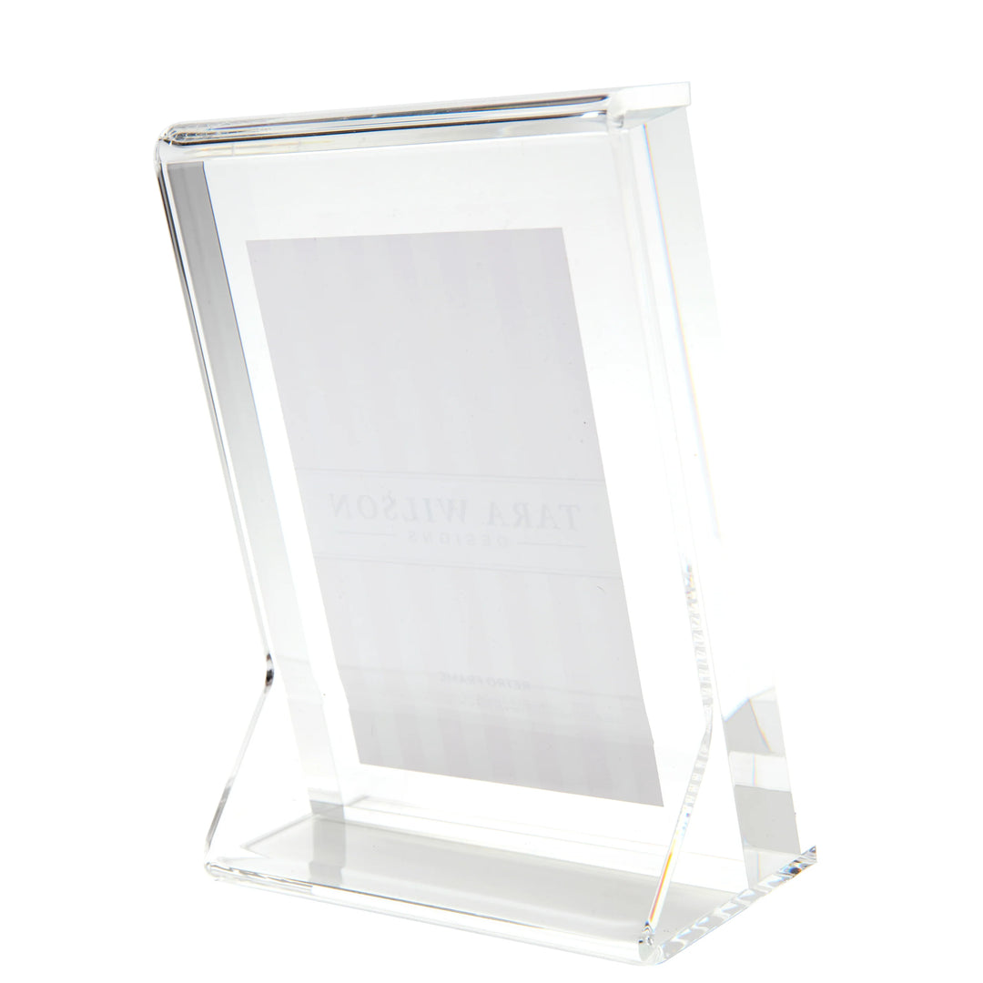 Retro Acrylic Picture Frame (Clear)