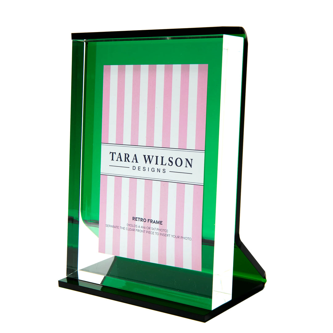 Retro Acrylic Picture Frame (Emerald)