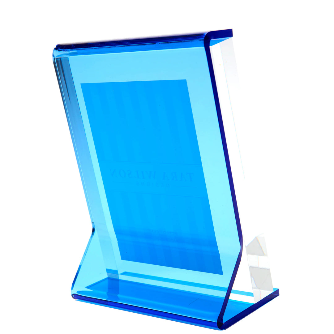 Retro Acrylic Picture Frame (Sapphire)