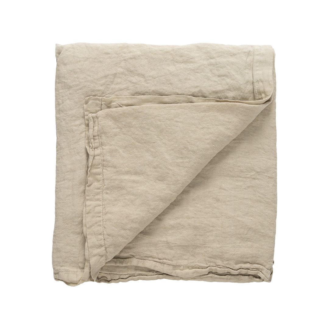 Costa Nova Maria Linen Tablecloth (Khaki Brown)