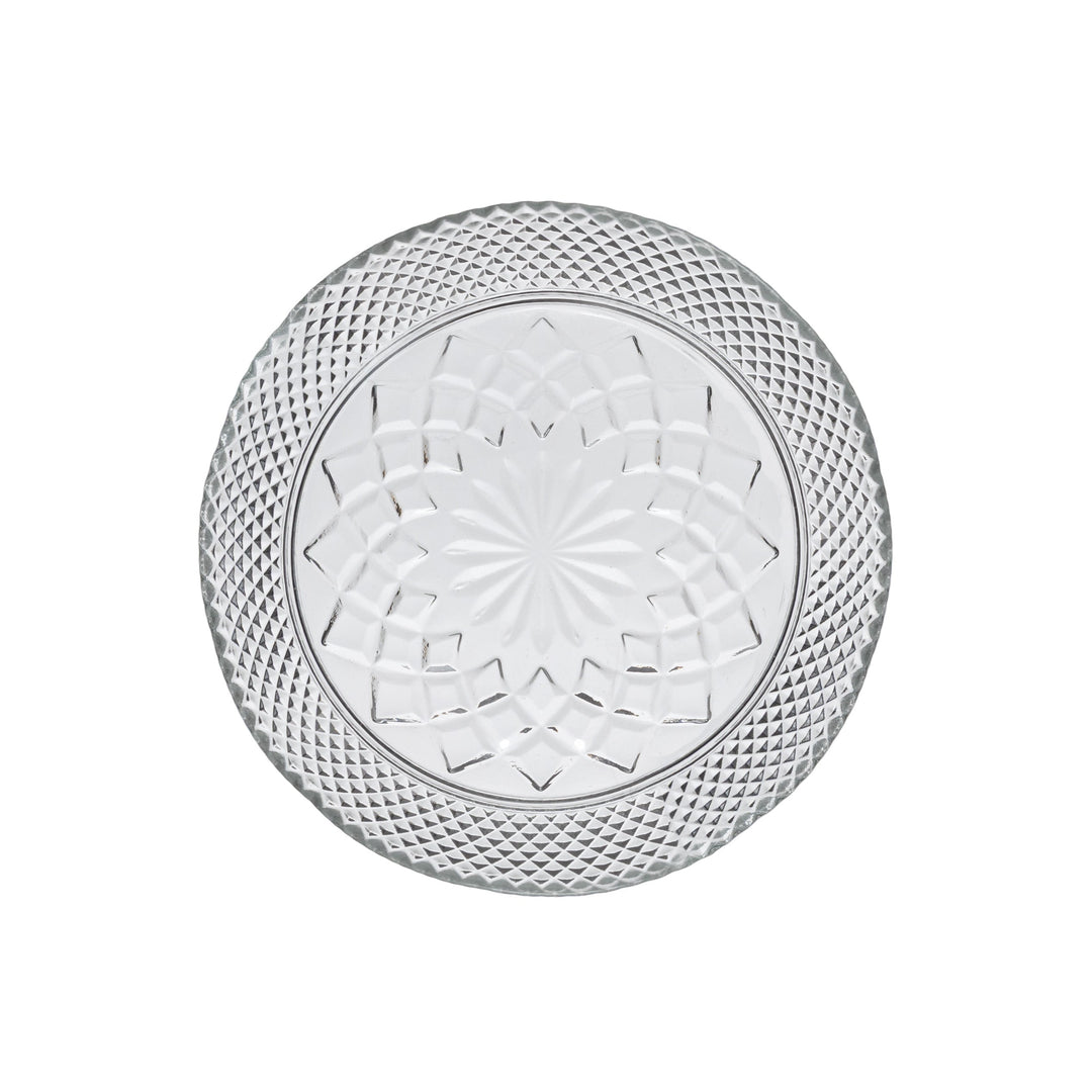 Costa Nova Cristal Glass Appetizer Plates Set/4