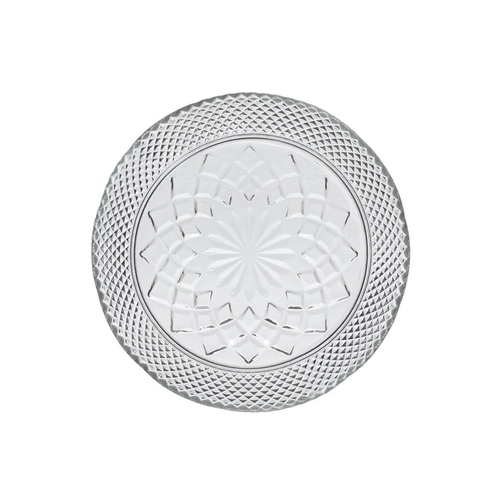 Costa Nova Cristal Glass Appetizer Plates Set/4
