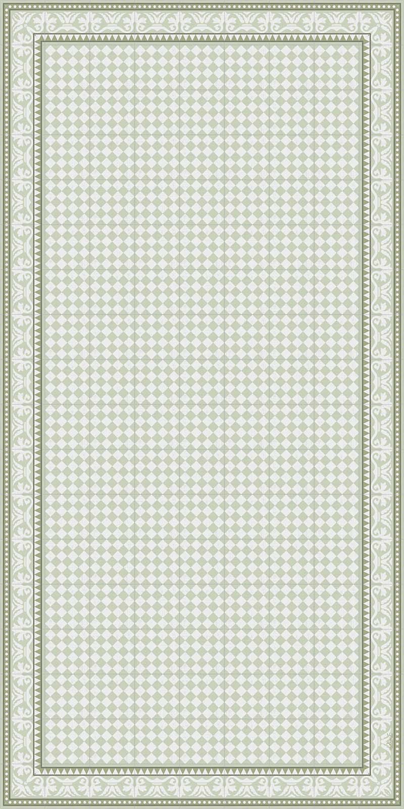 Adama Vinyl Cushioned Comfort Floor Mat (Venecian_V)