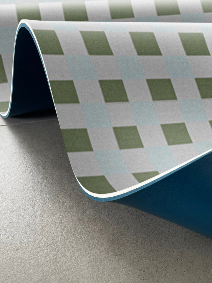 Adama Vinyl Cushioned Comfort Floor Mat (Vichy_VO)