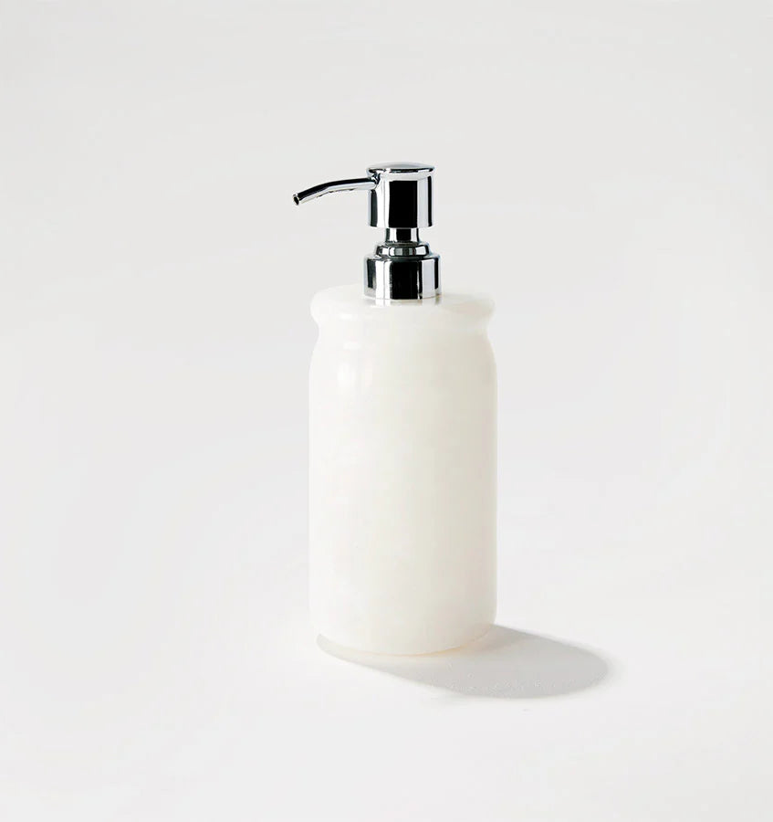 Volterra Alabaster Soap Dispenser