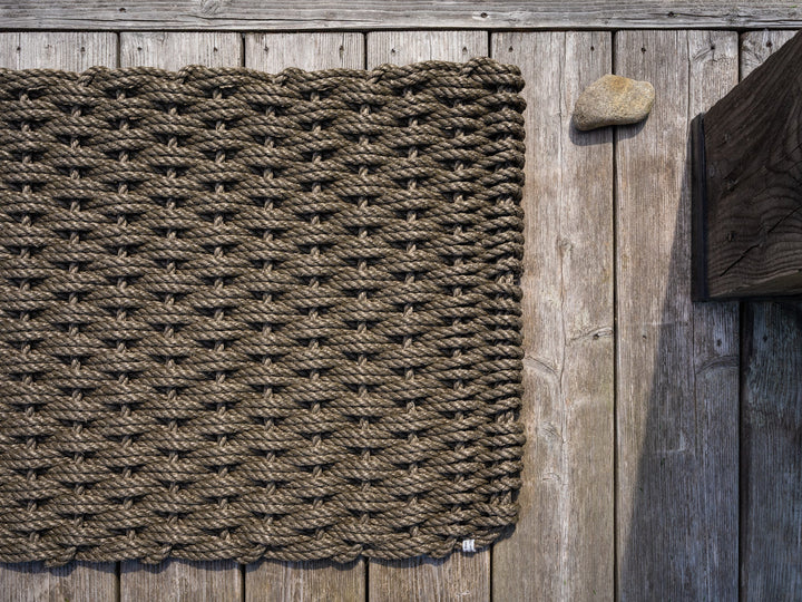 The Rope Co. Elemental Collection Handwoven Doormat (Mushroom)