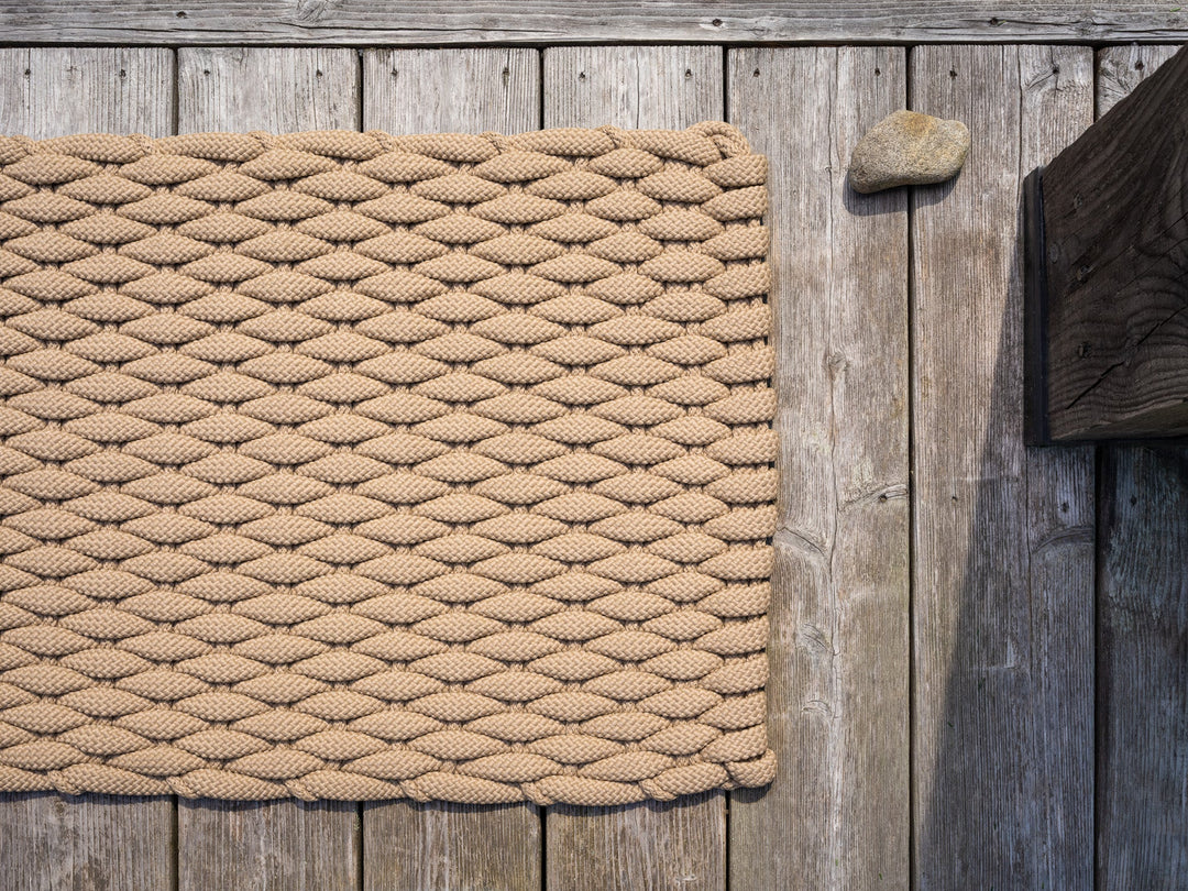 The Rope Co. Handwoven Softstep Mat (Dune)