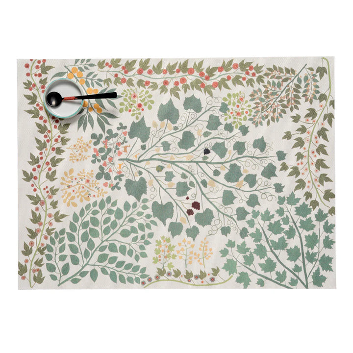 The MET x Chilewich Ernestine Zaumseil Woven Rectangle Place Mats Set/4