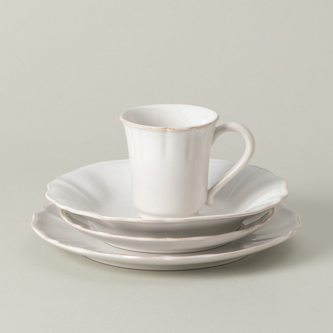 Costa Nova Alentejo Fine Stoneware Dinnerware (White)