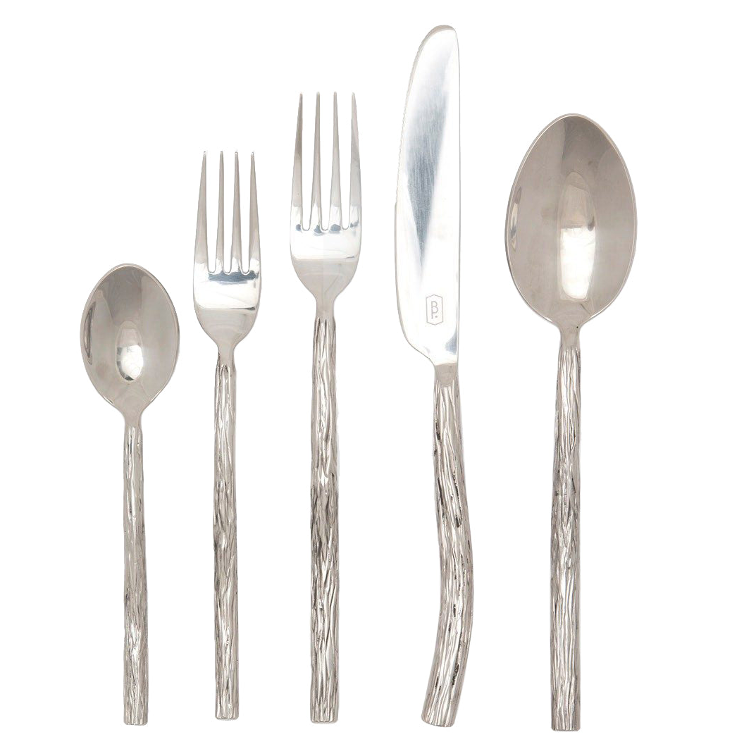Danele Polished Silver 5pc. Flatware Set
