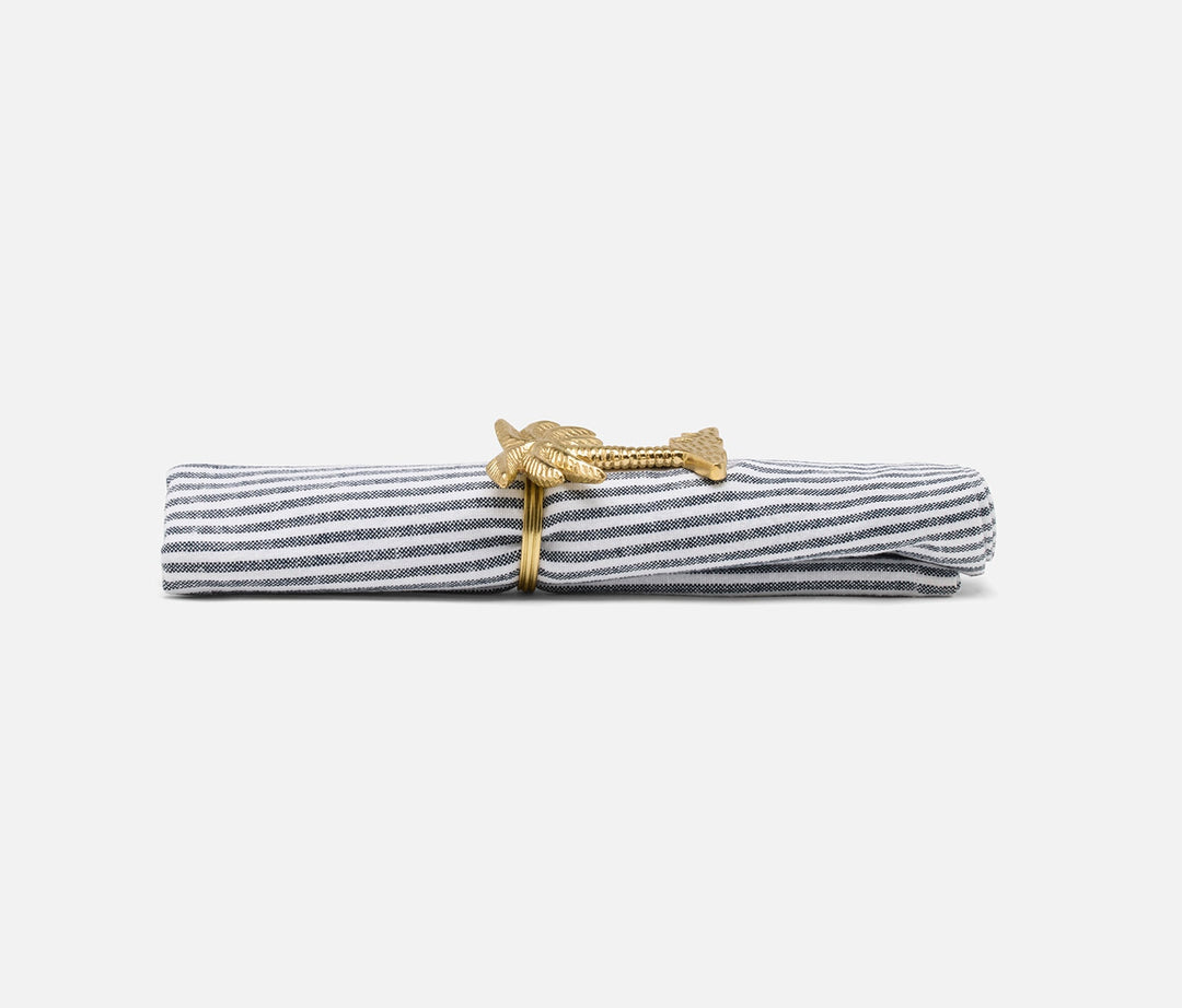 Namari Polished Gold Napkin Rings (Set of 4)