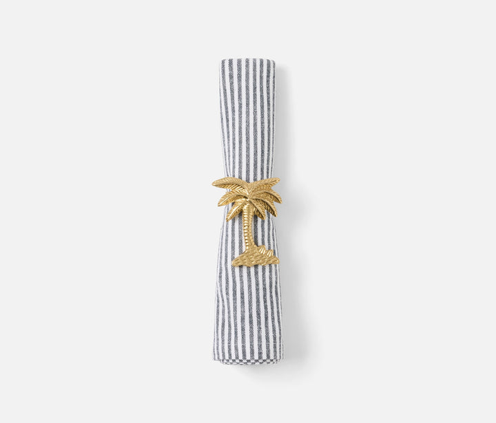 Namari Polished Gold Napkin Rings (Set of 4)