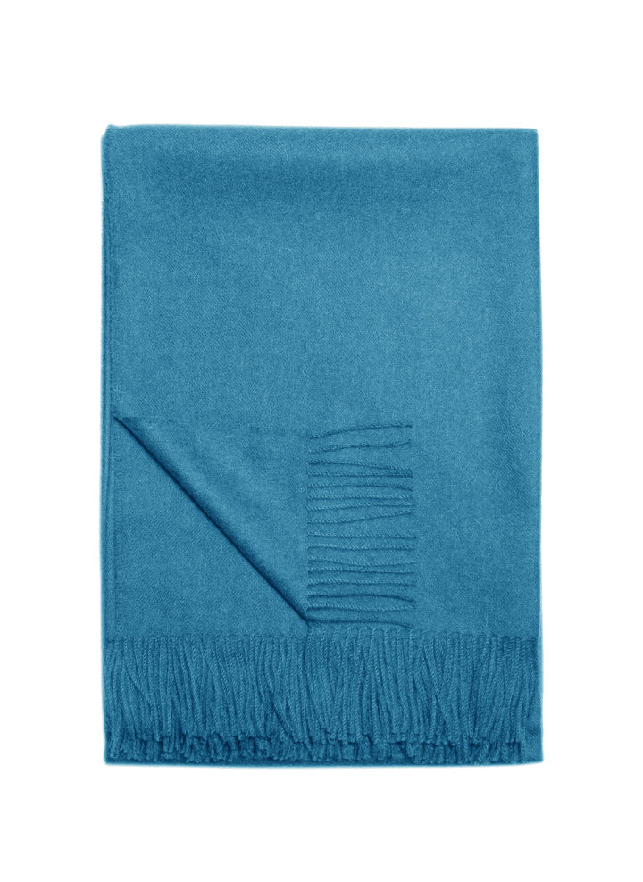 Paris Baby Alpaca Throw (Tapestry Blue)