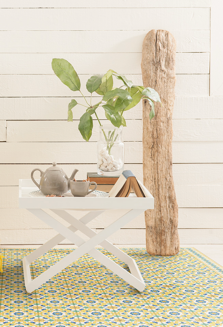 Adama Vinyl Cushioned Comfort Floor Mat (Calidoscopi_Y)