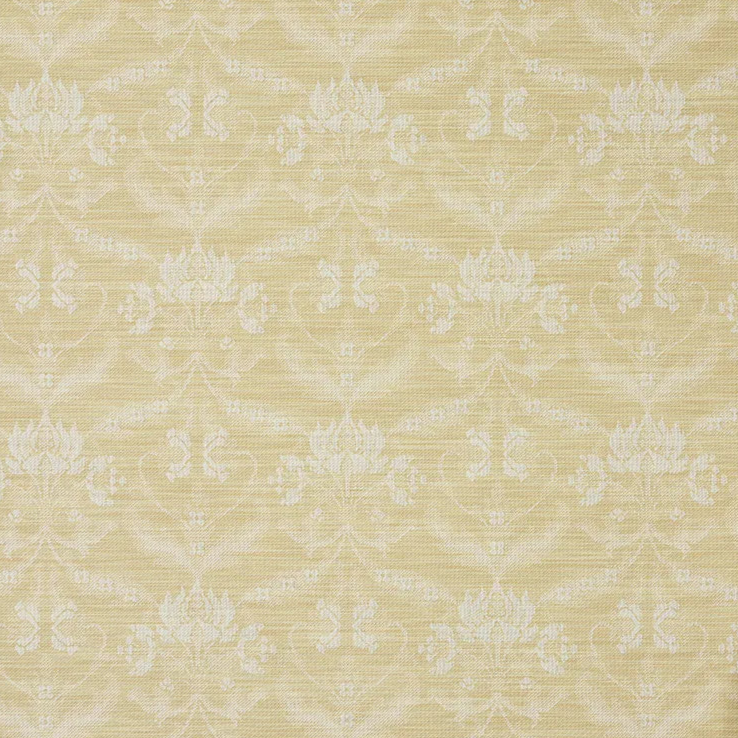 Martha Stewart x Chilewich Damask Woven Floormat Rug (Wheat)