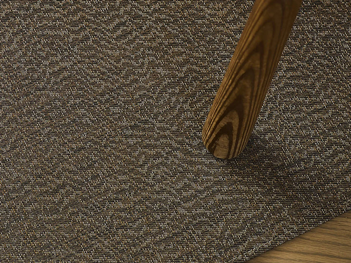 Chilewich Moire Woven Floormat Rug (Mocha)