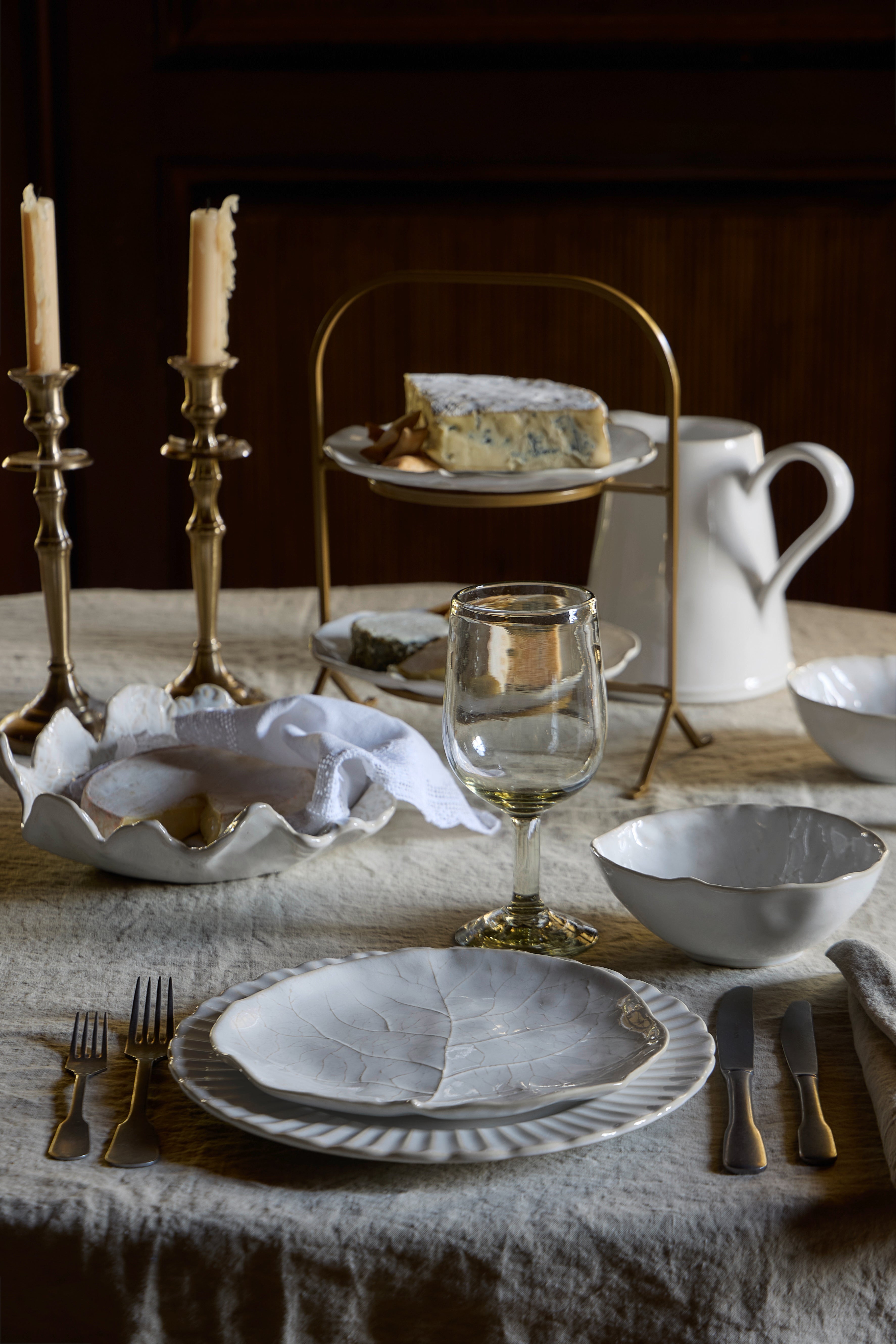Costa Nova Silvina Fine Stoneware Dinnerware (White) – Hudson & Vine