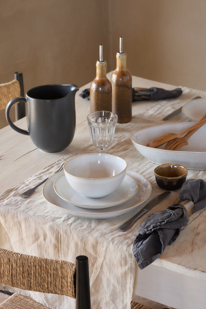 Costa Nova Brisa Fine Stoneware Dinnerware (Branca)