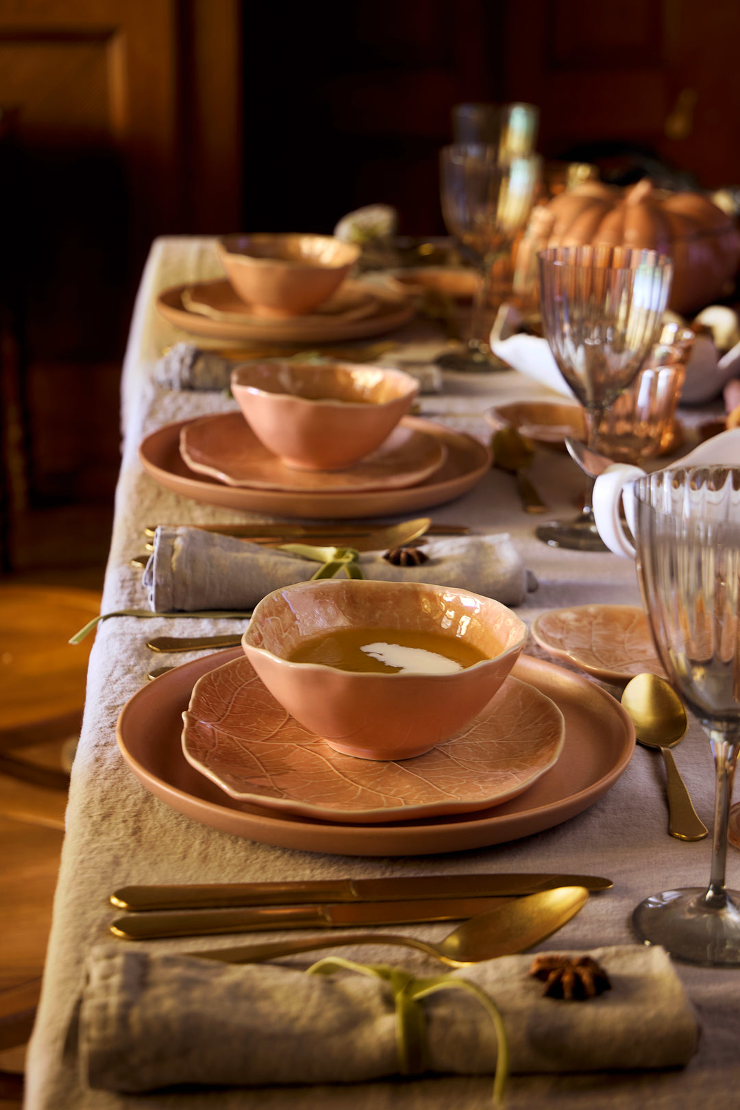 Costa Nova Silvina Fine Stoneware Dinnerware (Terracotta)