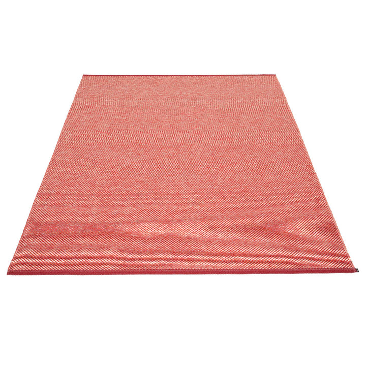 Pappelina EFFI Dark Red Indoor & Outdoor Woven Rug