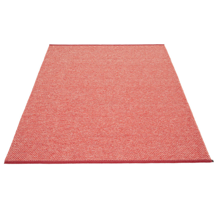 Pappelina EFFI Dark Red Indoor & Outdoor Woven Rug