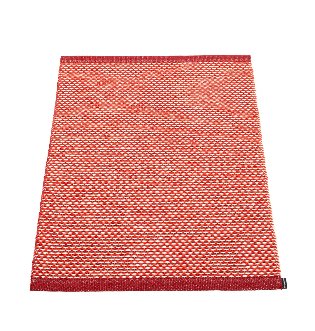 Pappelina EFFI Dark Red Indoor & Outdoor Woven Rug