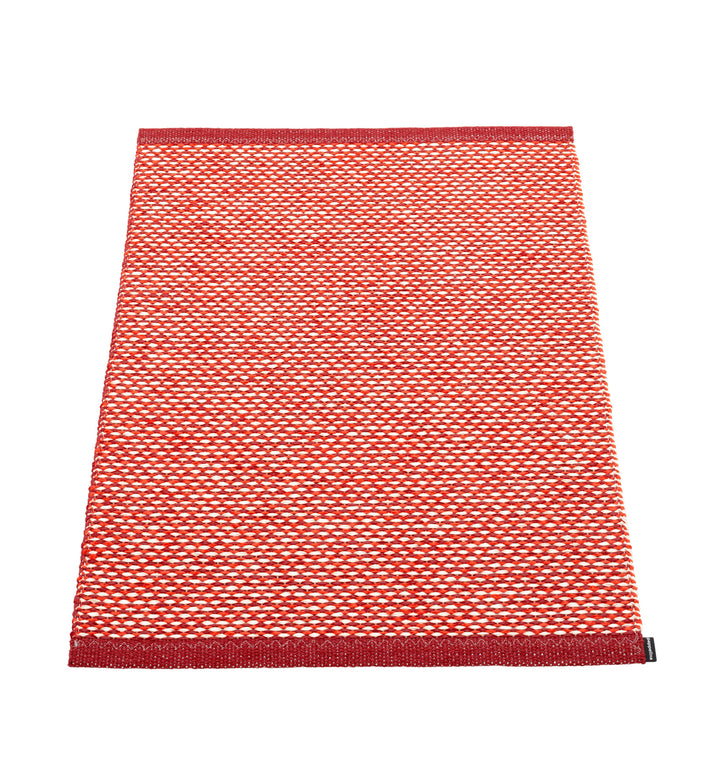 Pappelina EFFI Dark Red Indoor & Outdoor Woven Rug